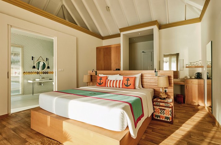 Sun Siyam Iru Veli - Wohnbeispiel Ocean Villa with Pool (Zimmercodierungen VX1 & VV3)