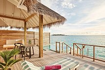 Sun Siyam Iru Veli - Beispiel Terrasse Ocean Villa with Pool (Zimmercodierungen VX1 & VV3)