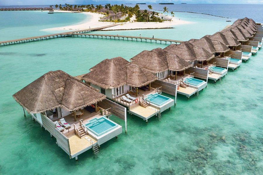 Sun Siyam Iru Veli - Wohnbeispiel Dolphin Ocean Villa with Pool (Zimmercodierungen VX2 & VV4)