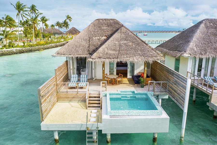 Sun Siyam Iru Veli - Wohnbeispiel Dolphin Ocean Villa with Pool (Zimmercodierungen VX2 & VV4)