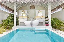 Sun Siyam Iru Veli - Wohnbeispiel Grand Beach Villa with Pool (Zimmercodierungen VB2 & VV2)