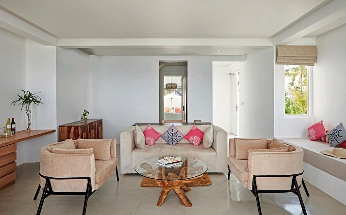 Sun Siyam Iru Veli - Wohnbeispiel Grand Beach Villa with Pool (Zimmercodierungen VB2 & VV2)