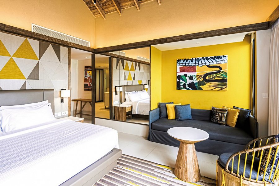 Hard Rock Hotel Maldives - Wohnbeispiel Gold Beach Villa (Zimmercodierung VB1)