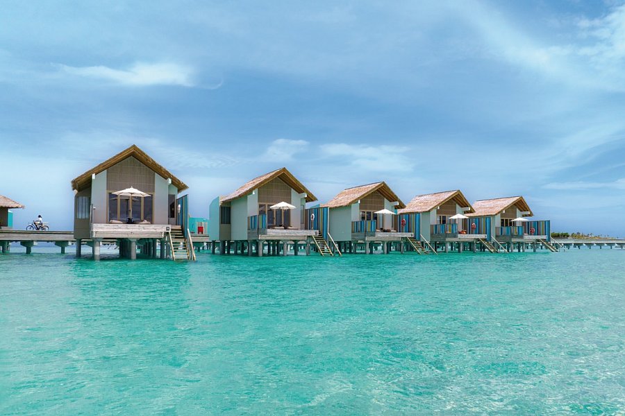 Hard Rock Hotel Maldives - Wohnbeispiel Platinum Overwater Villa (Zimmercodierung VX1)