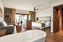 RIU Atoll - Wohnbeispiel Overwater Junior Suite Superior (Zimmercodierung JX2)