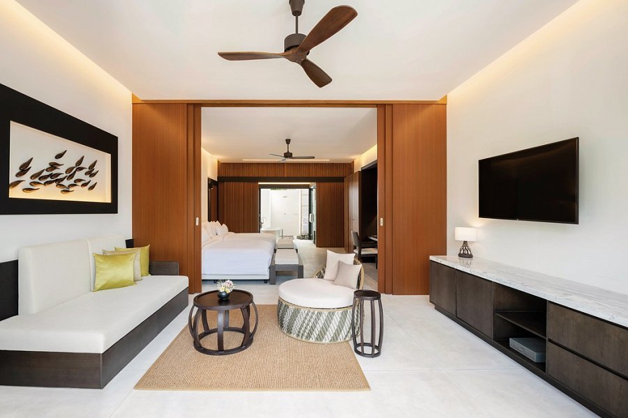The Westin Maldives Miriandhoo Resort - Wohnbeispiel Family Deluxe Beach Villa Pool (Zimmercodierung FB2)