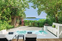 The Westin Maldives Miriandhoo Resort - Wohnbeispiel Deluxe Beach Villa Pool (Zimmercodierungen VB2 & FB2)