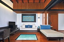 The Westin Maldives Miriandhoo Resort - Wohnbeispiel Overwater Villa Pool (Zimmercodierung VX2)