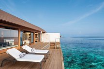 The Westin Maldives Miriandhoo Resort - Wohnbeispiel Overwater Villa (Zimmercodierung VX2)