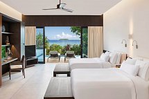 The Westin Maldives Miriandhoo Resort - Wohnbeispiel Family Beach Villa Pool (Zimmercodierung FB1)