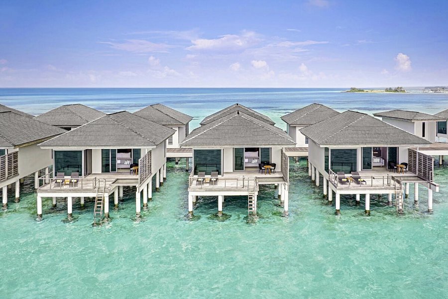 Le Méridien Maldives Resort & Spa - Overwater Villas (Zimmercodierungen VX1, VX2, VV2 & VV3)