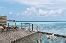 Le Méridien Maldives Resort & Spa - Wohnbeispiel Overwater Villa (Zimmercodierungen VX1, VX2, VV2 & VV3)