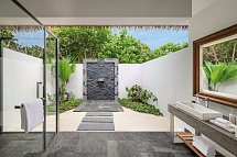 Le Méridien Maldives Resort & Spa - Beispiel Bad Beach Villa (Zimmercodierungen VB1 & VV1)