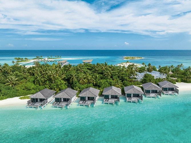 Le Méridien Maldives Resort & Spa - Lagoon Villas (Zimmercodierung VL1)