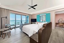 Le Méridien Maldives Resort & Spa - Wohnbeispiel Lagoon Villa/Overwater Villa (Zimmercodierungen VL1, VX1 & VX2)