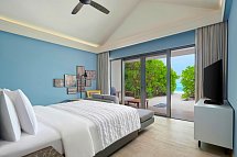 Le Méridien Maldives Resort & Spa - Wohnbeispiel Beach Villa (Zimmercodierungen VB1 & VV1)