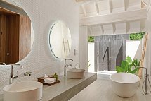 ananea Madivaru Maldives - Beispiel Bad 2 Bedroom Beach Pool Villa (Zimmercodierung VB2)