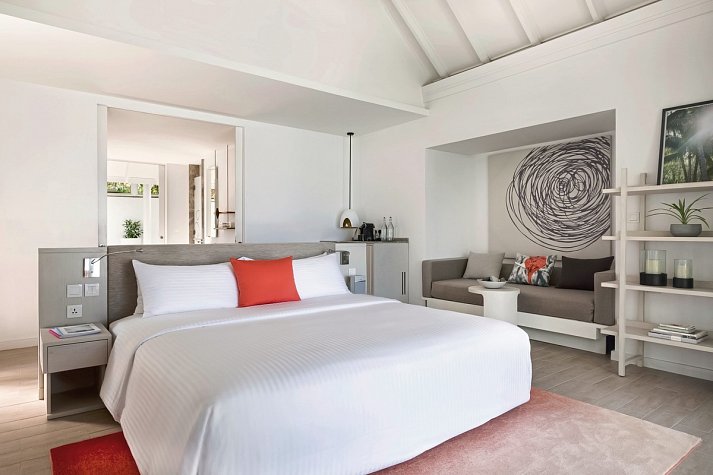 LUX* South Ari Atoll, Maldives - Wohnbeispiel Beach Villa & Beach Pool Villa (Zimmercodierungen VB1, VB2 & VV1)