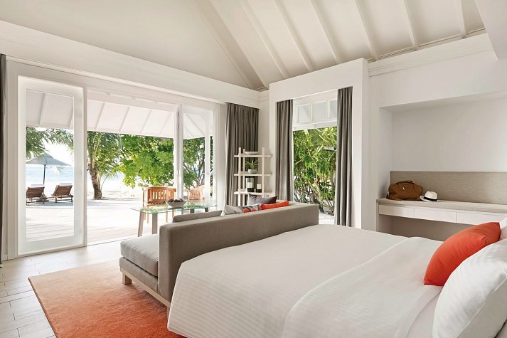 LUX* South Ari Atoll, Maldives - Wohnbeispiel Beach Villa & Beach Pool Villa (Zimmercodierungen VB1, VB2 & VV1)