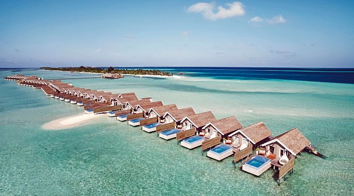 LUX* South Ari Atoll, Maldives - Overwater Infinity Pool Villen (Zimmercodierungen VX3 & VV5)