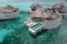 Six Senses Laamu - Laamu Water Villa Pool (Zimmercodierung VB8)