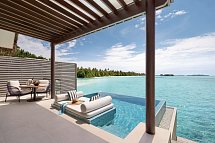 Niyama Private Islands Maldives - Wohnbeispiel Over Water Pool Villa (Zimmercodierungen VX1 & VX7)