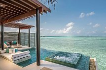 Niyama Private Islands Maldives - Wohnbeispiel Deluxe Over Water Pool Villa (Zimmercodierung VX2)