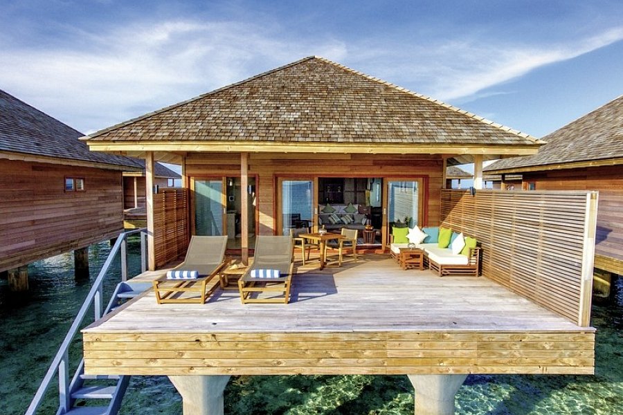 Hurawalhi Island Resort - Wohnbeispiel Ocean Villa (Zimmercodierungen VX1 & VX2)