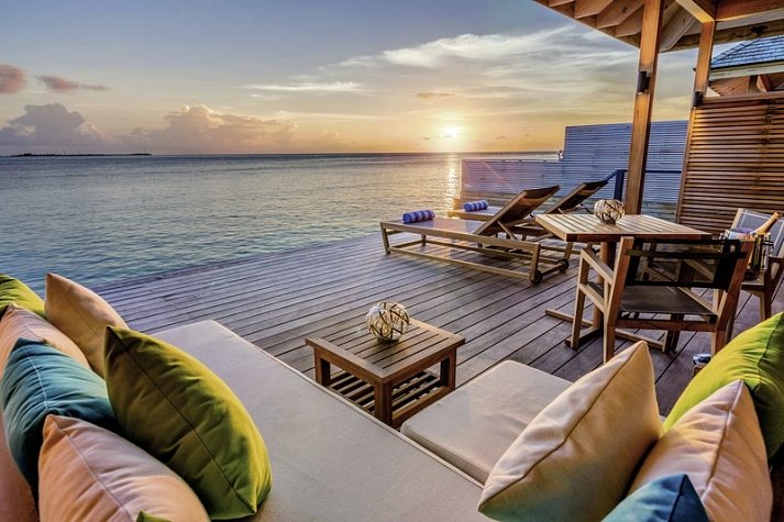Hurawalhi Island Resort - Wohnbeispiel Ocean Villa (Zimmercodierung VX2)