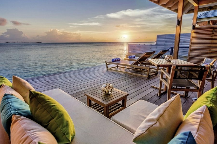 Hurawalhi Island Resort - Wohnbeispiel Ocean Villa (Zimmercodierung VX2)