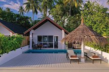 Malahini Kuda Bandos - Wohnbeispiel Sunrise Beach Pool Villa (Zimmercodierungen VB1 & VB7)