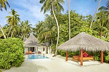 Sun Siyam Vilu Reef Maldives - Wohnbeispiel Beach Villa with Pool (Zimmercodierungen VB3 & VV3)