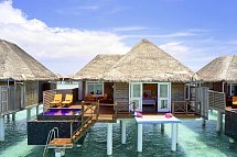 Sun Siyam Vilu Reef Maldives - Wohnbeispiel Water Villa with Pool (Zimmercodierungen VX3 & VV6)