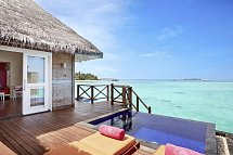 Sun Siyam Vilu Reef Maldives - Wohnbeispiel Water Villa with Pool (Zimmercodierungen VX3 & VV6)