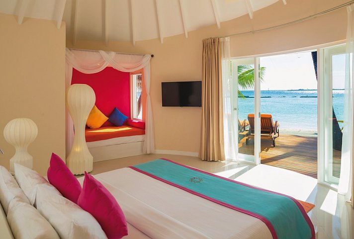 Sun Siyam Vilu Reef Maldives - Wohnbeispiel Beach Villa (Zimmercodierung BB1)