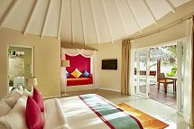 Sun Siyam Vilu Reef Maldives - Wohnbeispiel Deluxe Beach Villa & Jacuzzi Deluxe Beach Villa (Zimmercodierungen VB1, VV1, VB2 & VV2)