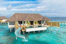 Sun Siyam Vilu Reef Maldives - Wohnbeispiel Ocean Signature Villa with Pool + Slide (Zimmercodierung VX4)