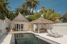 Sun Siyam Vilu Reef Maldives - Wohnbeispiel Beach Villa with Pool (Zimmercodierungen VB3 & VV3)