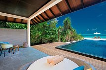 Atmosphere Kanifushi Maldives - Wohnbeispiel Kanifushi Beach Villa with Pool (Zimmercodierung VB5)