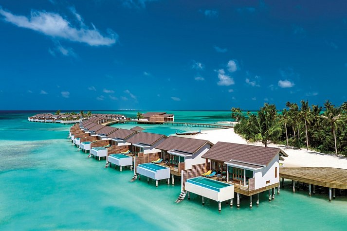 Atmosphere Kanifushi Maldives - Wohnbeispiel Water Villa with Pool (Zimmercodierung VX2)