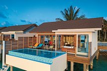 Atmosphere Kanifushi Maldives - Wohnbeispiel Water Villa with Pool (Zimmercodierung VX2)