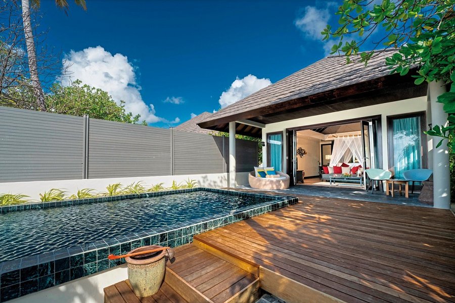 Atmosphere Kanifushi Maldives - Wohnbeispiel Kanifushi Beach Villa with Pool (Zimmercodierung VB5)