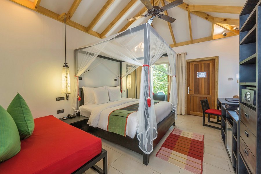 Vilamendhoo Island Resort & Spa - Wohnbeispiel Garden Room (Zimmercodierung UG1)