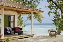 Vilamendhoo Island Resort & Spa - Wohnbeispiel Beach Villa (Zimmercodierungen VB1 & VB2)
