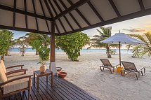 ADAARAN Select Meedhupparu - Wohnbeispiel Sunset Deluxe Beach Villa (Zimmercodierungen VB6 & VB1)