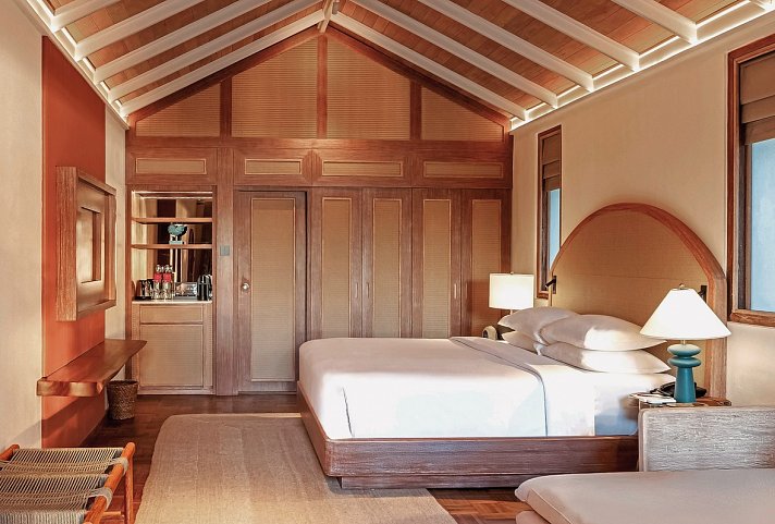 NH Collection Maldives Reethi Resort - Wohnbeispiel Deluxe Sunset Villa (Zimmercodierungen VD1 & VB2)