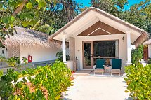 NH Collection Maldives Reethi Resort - Wohnbeispiel Deluxe Sunset Villa (Zimmercodierung VD1)