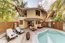 Cinnamon Dhonveli Maldives - Wohnbeispiel Beach Suite with Pool (Zimmercodierung WB1)