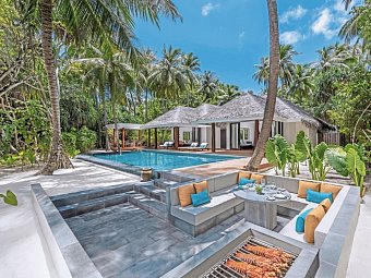 Anantara Kihavah Maldives Villas - Two Bedroom Familiy Beach Pool Villa