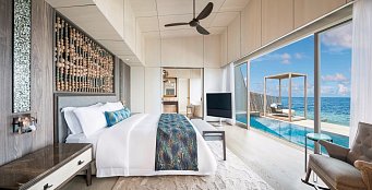 The St. Regis Maldives Vommuli Resort - Overwater St. Regis Suite with Pool (Zimmercodierung WB2)